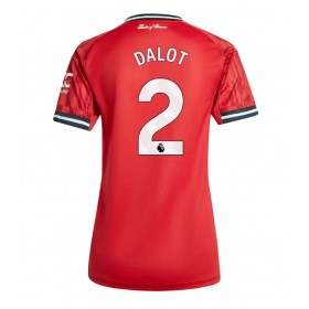 Manchester United Diogo Dalot #2 Hemmakläder Dam 2025-26 Kortärmad